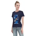 thumbnail image 4 of T-Shirt Basique à Manches Courtes pour Femmes Super Saiyan, 4 of 6