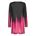 thumbnail image 4 of Pompotops Blouse Décontractée à Manches Longues Imprimée pour Femme avec Poche Cardigan Manteau Liquidation, 4 of 5