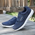 thumbnail image 4 of Espadrilles pour Hommes en Maille Respirante à Enfiler Antidérapantes Course Marche Plein Air, 4 of 8