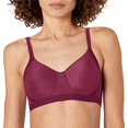 thumbnail image 2 of Hanes Womens X-Temp Foam Wirefree Bra, XL, Galactic Red Heather, 2 of 6
