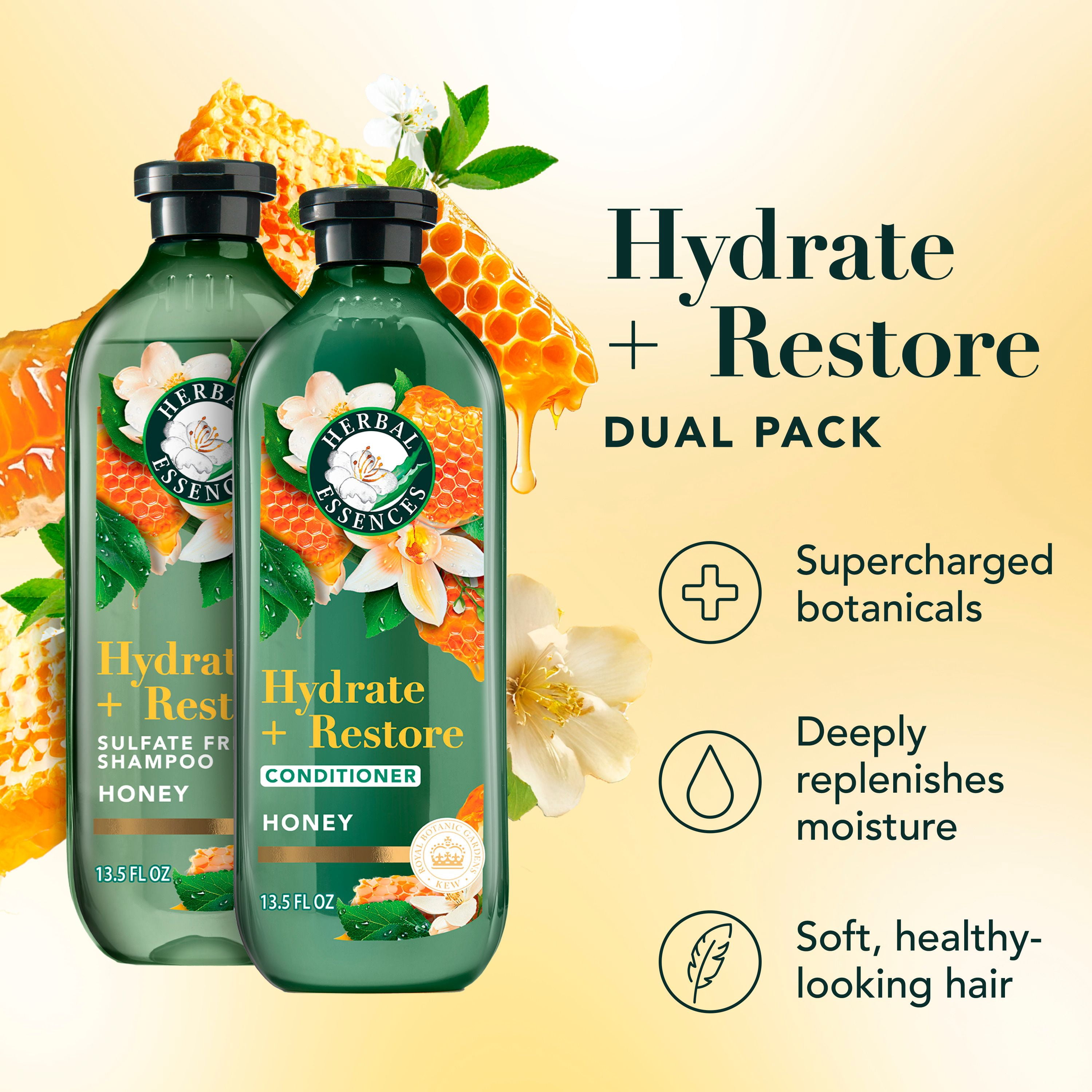 HERBAL ESSENCES SULFATE FREE HONEY SHAMPOO/CONDITIONER DUAL