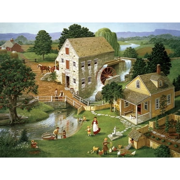 Cobble Hill - Casse-Tête de 500 Pcs (Moulin à Quatre Étoiles)