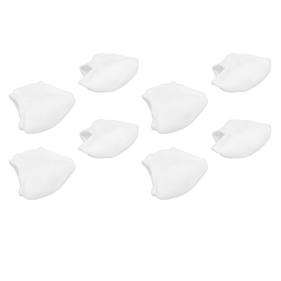 Moisturizing Heel Socks, Gel Socks Stretchy Prevent Foot Rubbing Toeless For Soften Calluses For Foot Treatment Care White,Skin Color