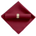thumbnail image 2 of Napkins Cloth Washable, Red Cloth Napkins, 18.9x18.9Inch Soft Cotton Dinner Napkins Cloth, Rustic Table Napkins, 6Pcs Reusable Table Napkin with Hemmed Edges, 2 of 7