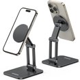 thumbnail image 1 of UGREEN Magnetic Phone Stand Compatible with MagSafe iPhone Stand for Desk Ergonomic Design Adjustable, Aluminum Cell Phone Stand Compatible, 1 of 9