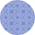thumbnail image 1 of Ahgly Tapis Rond Lavable en Machine Intérieur Jour de Transition Bleu Ciel, 6 Pieds Rond, 1 of 7