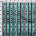 thumbnail image 3 of oneOone Cotton Poplin Fabric Stripe & Geometric Ikat Printed Craft Fabric BTY 56 Inch Wide, 3 of 4