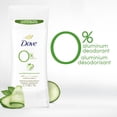 thumbnail image 2 of Dove 0% Aluminium Cucumber and Green Tea Deodorant (Value Pack 3 X 74gms), 2 of 7