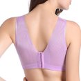 thumbnail image 3 of B91xZ Racerback Bras for Women Beauty Back Smoothing Minimizer Bra,Purple 42C, 3 of 4