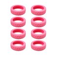 thumbnail image 1 of relayinert Lot de 10/lot Expérience de Voyage Agréable avec Roue de Bagage Ondulée Unique Rose, 1 of 6