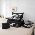 thumbnail image 4 of YST Moon Bedding Set, Ocean Waves Comforter Set, 7-Piece Bed in a Bag, King Size, 4 of 4