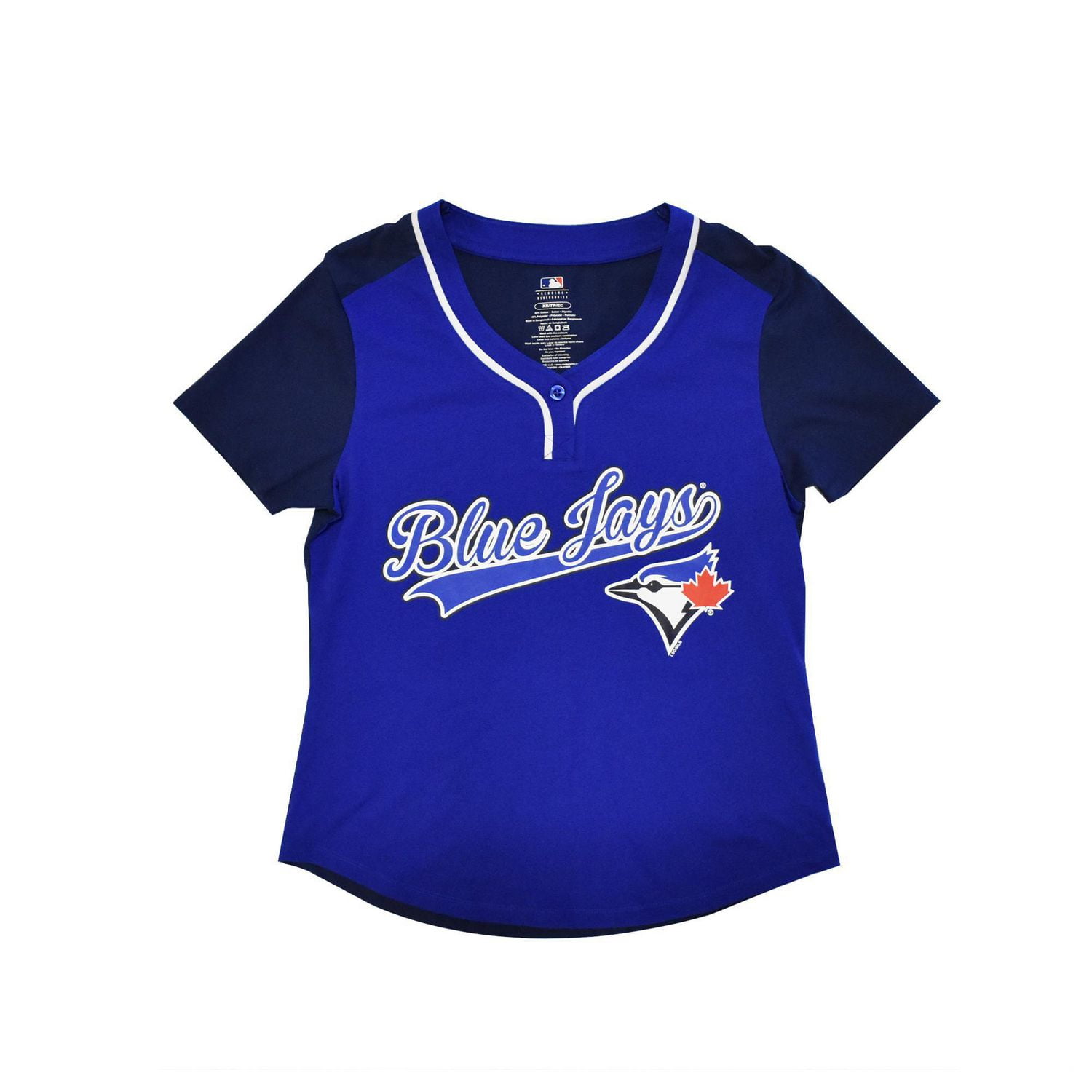 Ladies MLB Blue Jays Stadium Baseball Jersey