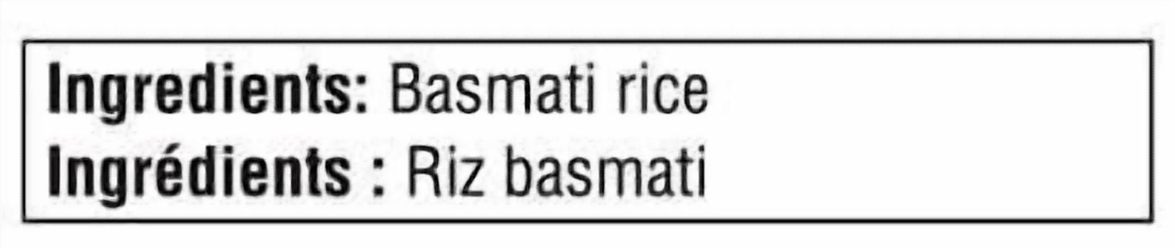 Riz basmati Great Value