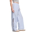 thumbnail image 4 of No Boundaries Women's Poplin Pull-On Pant, 4 of 6