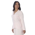 thumbnail image 4 of Secret Sleep Long Sleeve Button Top with Piping - Online exclusive, 4 of 5