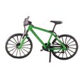 thumbnail image 1 of 1:64 Mini Bicycle Scene Model model train sand table Mountain Bike Diorama S Scale Green, 1 of 9