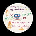 thumbnail image 1 of Dvkptbk Projector Lamp Ins Happy Birthday Projection Cake Projector Lamp Projector Holiday Gift Home Decor on Clearance, 1 of 8
