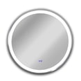 thumbnail image 1 of Chloe Lighting CH9M076EB24-RND 24 in. 3 Color Temperatures 3000K-6000K Luminosity Embedded Round Touchscreen LED Mirror, 1 of 1
