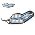 thumbnail image 4 of Grill de Phare de Moto, Étui de Protection pour Phare de Moto Rouge, Bleu, 4 of 8