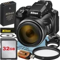 thumbnail image 1 of Nikon COOLPIX P1100 125x Super Zoom Compact Digital Camera + 32GB Memory Card + Cleaning Pen + ZeeTech Starter Bundle, 1 of 5