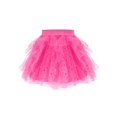 thumbnail image 2 of Jupe Fille Rose à Pois Tutu Scintillant Tulle de Fête 6 Ans, 2 of 5