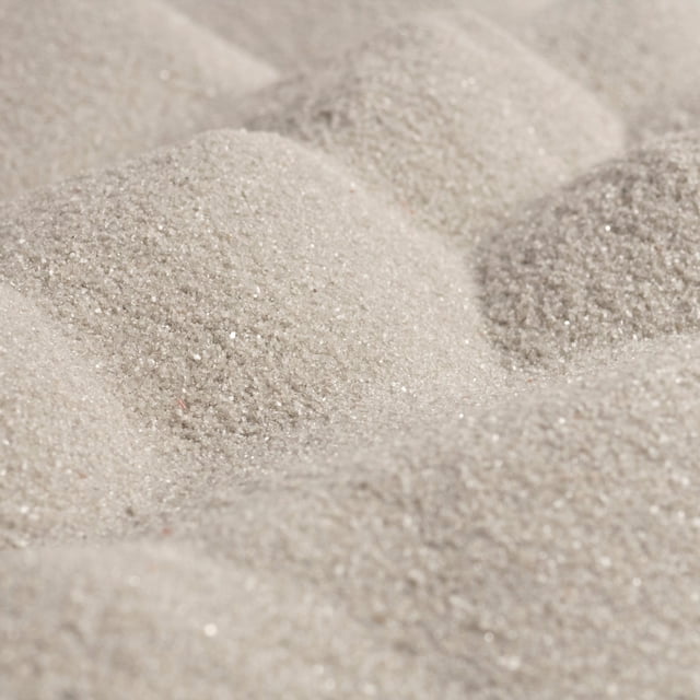 Sandtastik Classic Colored Sand, Silver - 25 lb