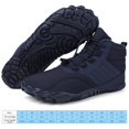 thumbnail image 3 of Rubber Jogging Sneakers Non-Slip Breathable High Ankle Boots for Outdoor Walking, 3 of 8