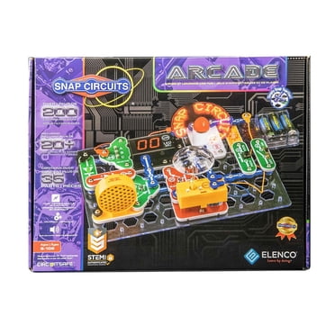 Snap Circuits® Science Stem Electronic ARCADE Set (SCA-200FR) plus de 200 projets!