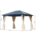 thumbnail image 2 of Outsunny 10x12 Gazebo, 2 of 2