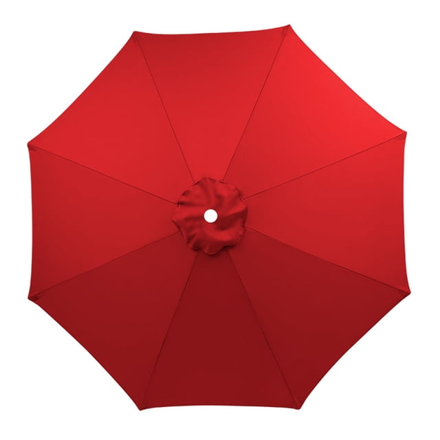 LSLJS Garden Umbrella Outdoor Stall Umbrella Beach Sun Umbrella Replacement Cloth 118 Inch Diameter with 8 Bones, Portable Windproof Compact Travel Umbrella