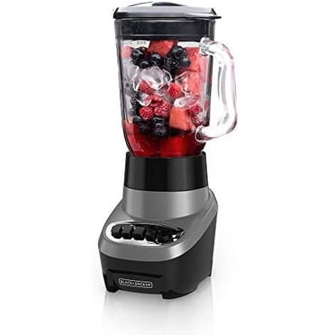 Black + Decker Mélangeur Multifonction Grande Puissance avec Technologie de Lames Quad Pro