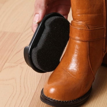 Pompotops Multi-Function Double Sided Leather PolishMaintenance And Care Shoe Polish Wipe Suitable For All Leather Products Clearance