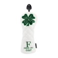 thumbnail image 1 of S SERENABLE Housse de Tête de Club de Golf Étui de Protection de Signal de Golf Housse de Tête de Golf pour Adultes Allée Extérieure Bois Blanc, 1 of 9