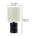 thumbnail image 3 of Mainstays 14.5 inch Polyresin Table Lamp, 3 of 3