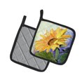 thumbnail image 2 of Carolines Treasures RDR2001PTHD Fleur - Paire de Porte-Pot Tournesol, 7.5 x 3 x 7.5 Po., 2 of 3
