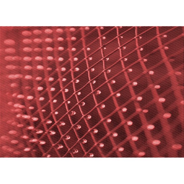 Ahgly Company Tapis d'Intérieur Lavables en Machine Rectangle Transitionnel Rouge Canneberge, 2' x 4'