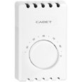 thumbnail image 1 of Cadet 08121 Single Pole Wall Mount Thermostat - White, 1 of 3