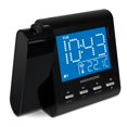 thumbnail image 3 of Magnasonic Projection Alarm Clock with AM/FM Radio, Battery Backup, Auto Time Set, Dual Alarm, Sleep Timer, Indoor Temperature/Day/Date Display & Bonus 3.5mm Aux Stereo Cable, 3 of 8