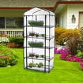 thumbnail image 4 of Meitianfacai PVC Mini Home Garden Greenhouse Plant Bag Waterproofs Protection Garden Plants PVC Plant Cover, 4 of 4