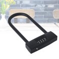 thumbnail image 3 of Lock for Bike Motorcycle Lock Scooter Cycling Security U Lock Bike Lock Password Anti Thief(Black), 3 of 6