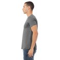 thumbnail image 3 of BELLA+CANVAS T-Shirt Jersey CVC pour Homme, 2TG, Gris Chiné Foncé, 3 of 3