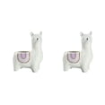 thumbnail image 3 of Wweixi 1/2/3 Animal Shape Pots Durable Materials For In Garden For Small Spaces Eco-friendly Crooked Head white 2PCS, 3 of 6