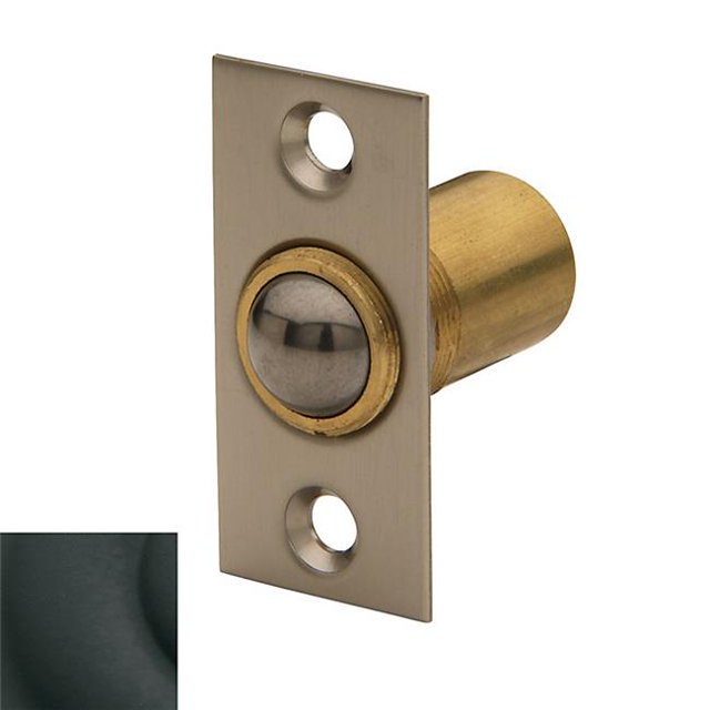 Baldwin 00426190 Adjustable Ball Catch, Satin Black