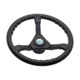 thumbnail image 1 of Miulika Marine Steering Wheel Easy Installation for Pontoon Boat Speedboat Boat, 1 of 9