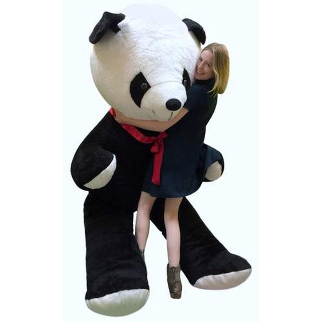 Giant 8 Foot Stuffed Panda Bear Soft 96 Inch Teddybear Made in USA
