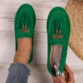 thumbnail image 3 of Chaussures Richelieu en Suède à Franges pour Femmes, Printemps Automne, Ballerines à Enfiler, Mocassins Penny, Chaussures de Marche, 3 of 7