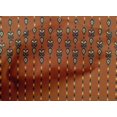 thumbnail image 4 of oneOone Tissu Popeline de Coton Rayé & Paisley Imprimé Ikat au Mètre 42 Pouces de Large, 4 of 4