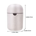 thumbnail image 2 of BESTYASH Rotary Manual Juicer Hand Juicer Beige Compact for Outdoor Travel 1Set, 2 of 8