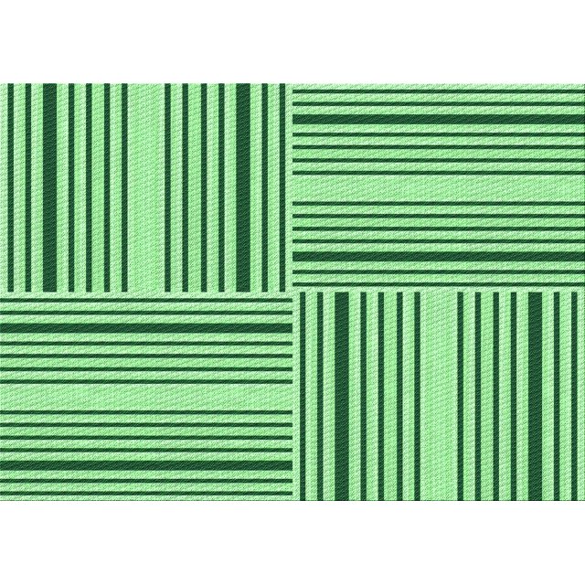 Ahgly Company Tapis Rectangulaire Lavable en Machine Intérieur Transitionnel Vert Forêt, 8 Pieds x 12 Pieds