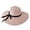 Pink, variant on Wide Brim Sun Hat Women New Women Ladies Floppy Beach Sun Foldable Cap Summer Wide